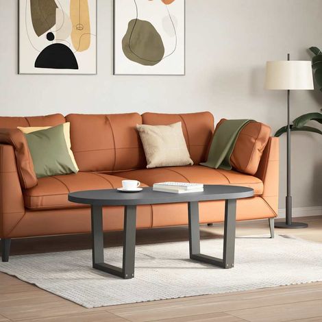 Maison Exclusive - Couchtischbeine V-Form 2 Stück Anthrazit 60x(4