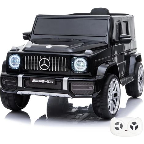 Mercedes G63 AMG - Auto Elettrica per Bambini 1 a 5 anni – Auto per Bambini con Batteria agli ioni di litio, Telecomando, Bluetooth & ruote in EVA – Nera (1/5)