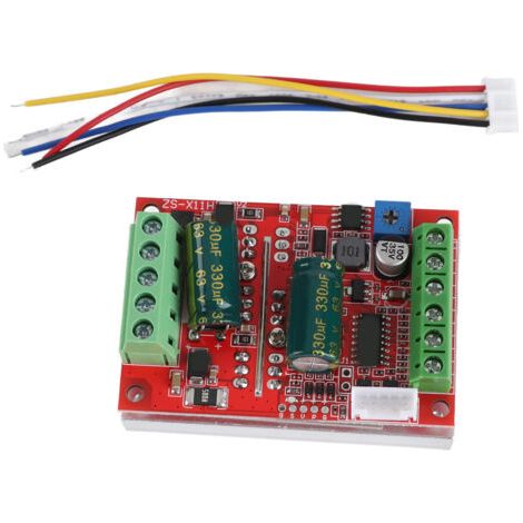 Contrôleur de moteur 12V 24V 48V, Module de vitesse électrique PWM DC sans balais avant et arrière, 400W