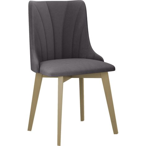 Chaise Victorville 372, Riviera 97, 83x48x53cm, Tapisserie, En bois (1/4)