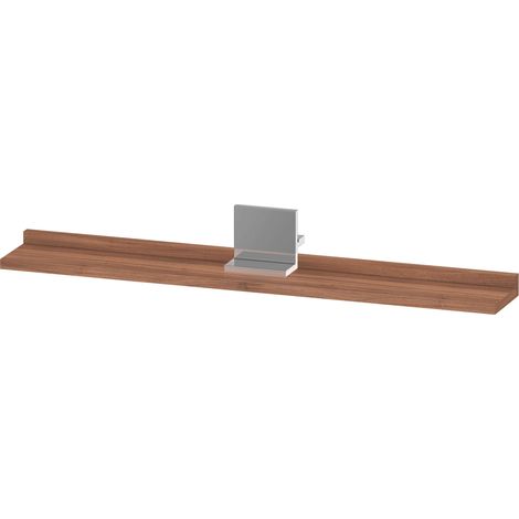 Estante Duravit Sivida, soporte cromado, 800x115x35mm,