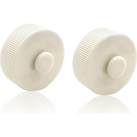 11044 Schwimmbad-Ablaufstopfen, Ersatzteile für oberirdische Intex-Pools, Schwimmbad-Ablaufstopfen, 2er-Pack Gelb (1/5)