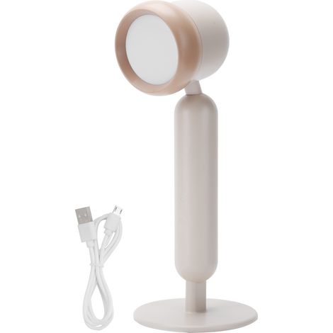 Lampe de Lecture LED avec 3 Couleurs, Dimmable et Charge USB - Blanc (1/5)