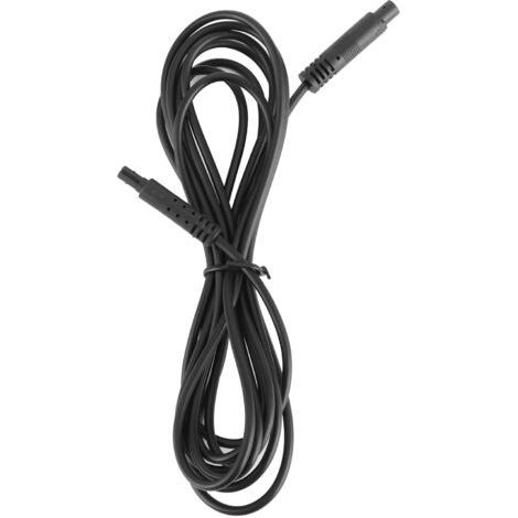 QORVA- Câble d'extension de caméra de tableau de bord de voiture, 2.5m, 4 broches, fil de caméra de recul pour camion, camping-car, remorque 12V 24V