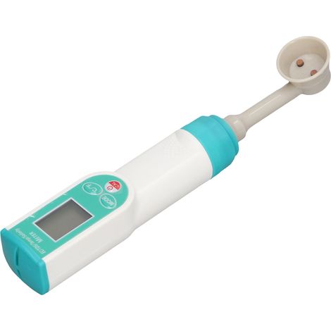 Wasserqualitätsprüfstift mit digitalem Salinometer und Messlöffel für Meerwasser. Temperaturmessgerät, TDS- und CE-zertifiziert. (1/5)