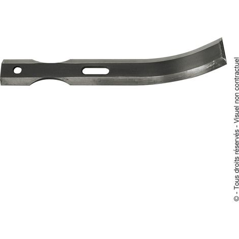 Couteau de fraise bineur réversible universel 220 mm CBUR220
