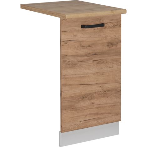 Tapa del lavavajillas R-Line, Roble dorado, 45 cm , ET Roble, Vicco