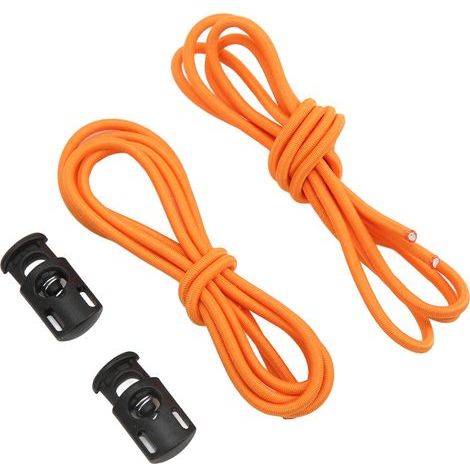 Kit de 2 sangles élastiques de rechange pour lunettes de natation, cordon de plongée et tuba réglable, couleur orange. (1/5)