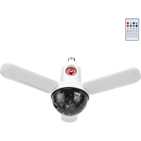 LED-Projektor E27 48W mit Bluetooth-Lautsprecher (1/2)