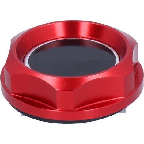 Tappo di riempimento dell'olio, coperchio dell'olio motore, coperchio del serbatoio del carburante, tappo di riempimento dell'olio motore dell'auto, lega di alluminio, tappo di riempimento. (1/4)