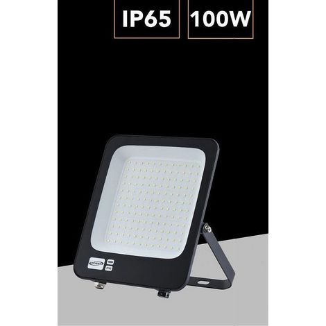 Trade Shop - ULTRA SLIM LED SPOTLIGHT 100W OUTDOOR IP65 EINSTELLBARES LICHT 6500K 3000K 4000K JR-100W - (1/5)