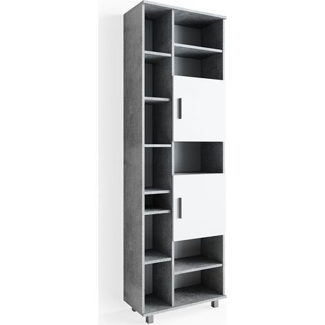 Badschrank Ilias, Beton, 60 x 190 cm, Vicco (1/5)
