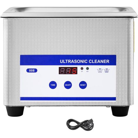 0,8 l 35 W Ultraschallreiniger – 40 kHz Frequenz – LED-Anzeige – Schmuck- und Brillenreinigung – Für Gewerbe und Haushalt