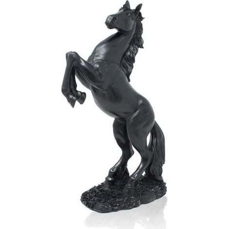 Kunstfigur - Pferd - 31 cm - Harz - Innendekoration