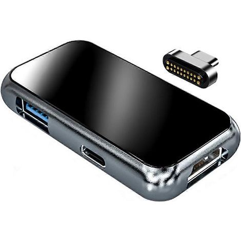 Typ-C Dockingstation 3-in-1 Kartenleser 5 Gbit/s Sicherer Datentransfer-Hub für w/