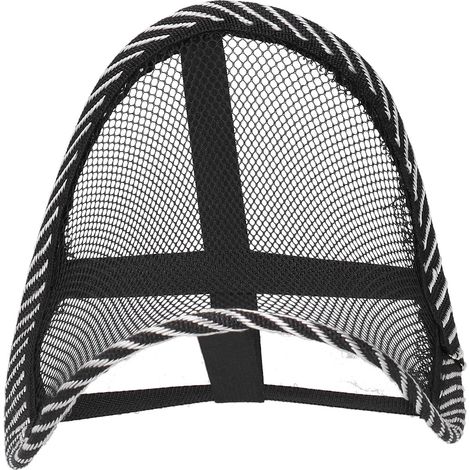 Coussin de nuque pour appui-tête de voiture, en néoprène et soie glacée, avec ventilation, accessoires intérieurs (1/5)