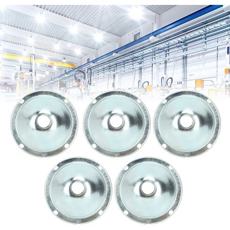 Lot de 5 tubes à filetage interne G3/4 pour éclairage intérieur d'usine et d'atelier, ventouses, couvercles de lampes industrielles et minières, têtes de soudage, tubes 6 pans de 15 cm. (1/5)
