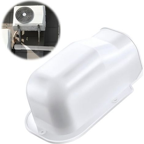 Wandverbinder, Wandkanal, Kanalschutzabdeckung, dekorative PVC-Kanalabdeckung für Wandkanäle, dekoratives PVC-Leitungsabdeckungsset für Klimaanlagen (1/5)