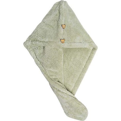 Lot de 1 serviette en microfibre pour cheveux, super absorbante, 30 x 70 cm, grand turban pour cheveux secs, pour femmes aux cheveux longs et épais mouillés. (1/5)