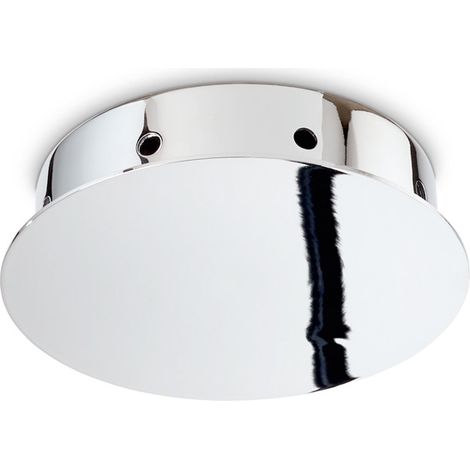 Rosone Magnetico All In Metallo Cromo 8 Luci (1/2)