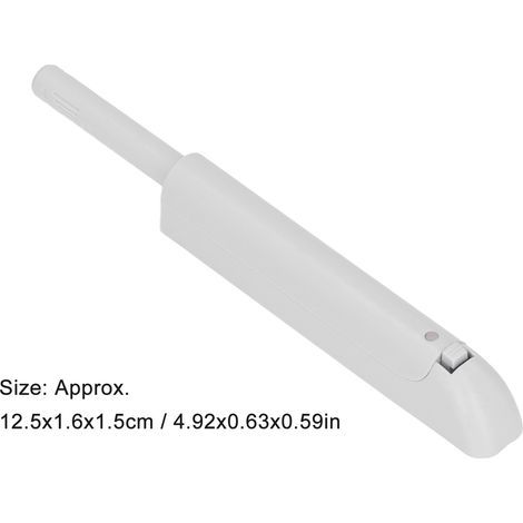 Amortisseur de porte résistant à l'oxydation, loquet à pression largement utilisé, 3 pièces, pour armoire et placard gris (1/5)