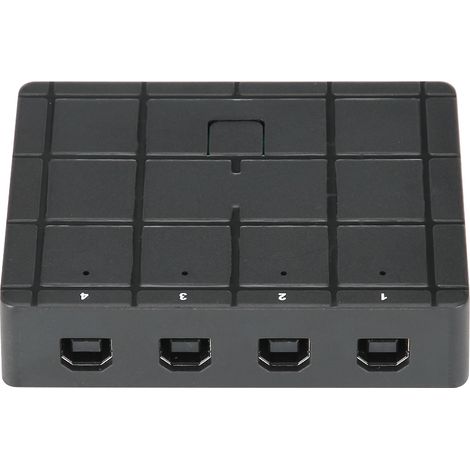 Répartiteur USB 4 entrées 1 sortie - Accessoire informatique pour Windows 98 / ME / 2000 / XP / Windows 7 / Windows 8.1 (1/5)
