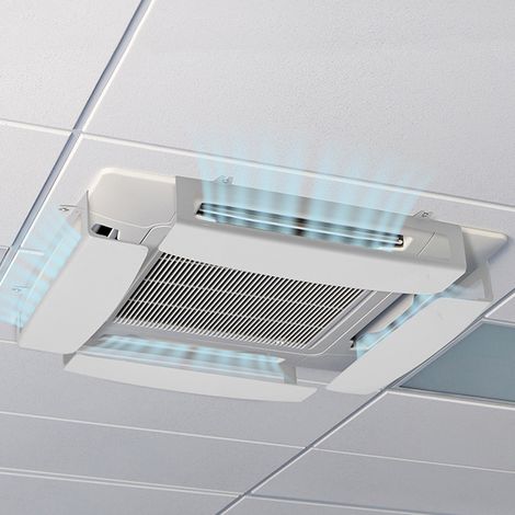 Deflettore climik quadro Bianco cm 50senza (1/4)