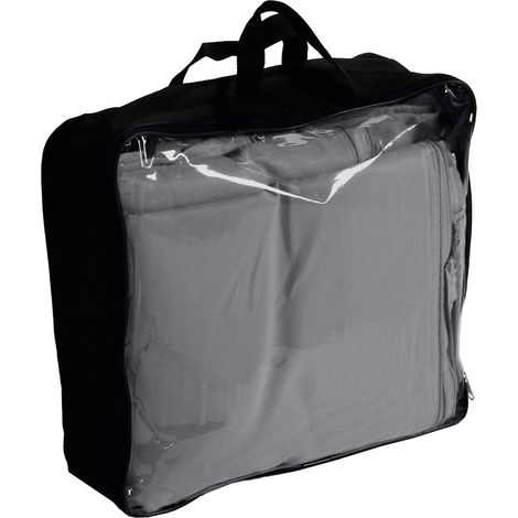 Hesperide – Jeu de 4 rideaux latéraux en polyester 330 x 215 cm – Opaque gris pour tonnelle Belize 3 x 3,8 m – Protection contre les intempéries