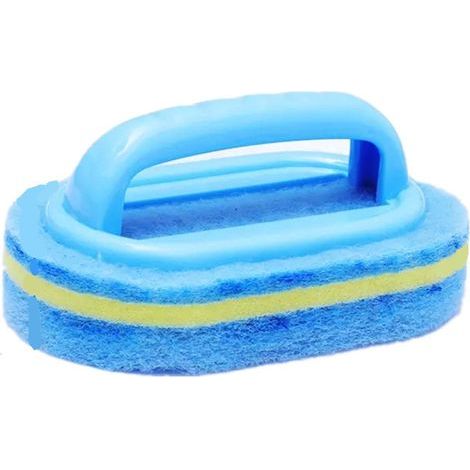Schwammbürste mit Griff, Reinigung, Blau (1/5)
