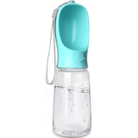 Bouteille d'eau pour chien bol et étanche avec mangeoire idéal les promenades en extérieur (1/5)