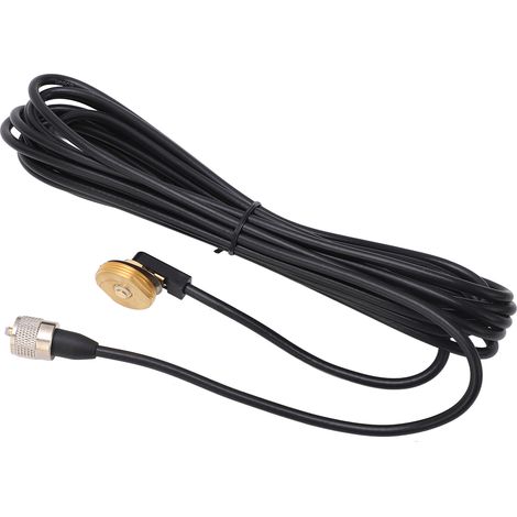 m langes Mobilfunkantennenkabel mit Stecker, flexibles Kupferkabel für Auto-Funkgeräte, Transceiver-Zubehör (1/5)