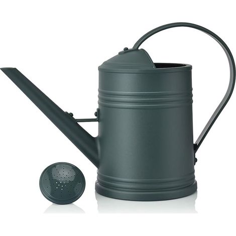 Arrosoir en plastique pour plantes d'intérieur et fleurs de jardin extérieur - Arrosoir pour plantes d'intérieur avec tête d'arrosage,2L,vert (1/5)