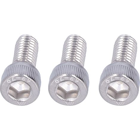 Lot de 30 vis à tête cylindrique hexagonale M6x22 A2-70 acier inox 304 viserie marine Din 912 boulonnerie (1/5)