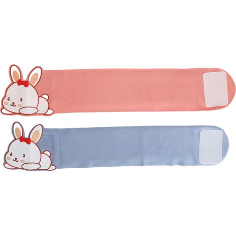 Lot de 2 bandes de maintien lavables pour masque de cou gel, réutilisables, 48 cm de long, 8,5 cm de large, pour usage domestique. (1/5)