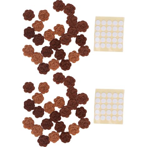 roses artificielles marron dégradé idéales pour la