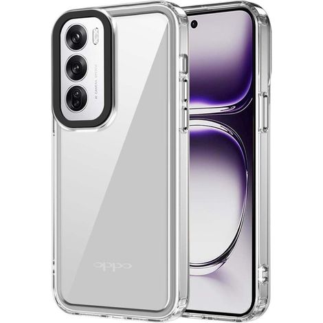 Hülle für Oppo Reno 12, Fusion Hybrid, transparent (1/5)