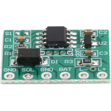 Module de commande de lampe solaire avec minuterie et feu clignotant pour borne routière, boîtier double face en aluminium 5 V CC (1/5)