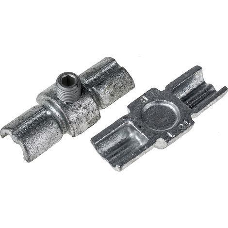 Articulation RS PRO, profilé Type 1, Ø 33.7mm, L. 75mm en Fonte ( Prix pour 1 ) (1/2)