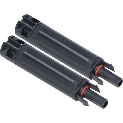 Satz von 2 1000V MC4 Photovoltaik-Solarsteckern mit integrierter Verpolungsschutzdiode, Modell MC-D, 20A, CE+TÜV+ROHS+REACH219 zertifiziert. (1/5)
