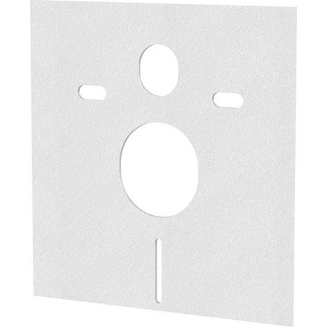 Matelas acoustique pour les toilettes suspendues au mur