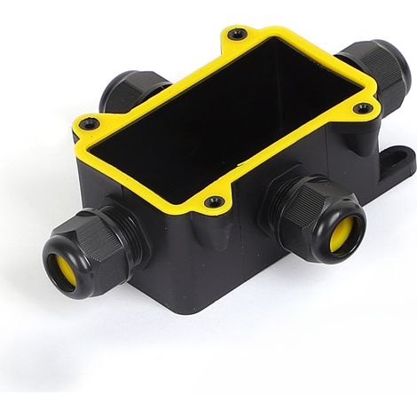 Boîte De Jonction 3 Voies Fast Ip68, Courant 24 A, Tension 450 V, Pour Câbles De 0,5 À 4 Mm², Avec Bornes À Insertion, 107,4 X 67 X 34 Mm (1/2)