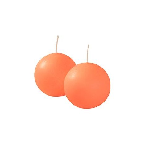 Cereria Di Giorgio Candele Sfera Ø 6 cm (6 pz) - Arancio