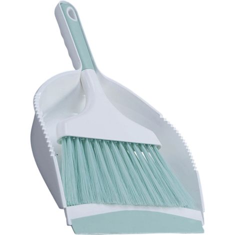 Herramienta de limpieza eficaz para recogedor y cepillo - Verde (1/2)