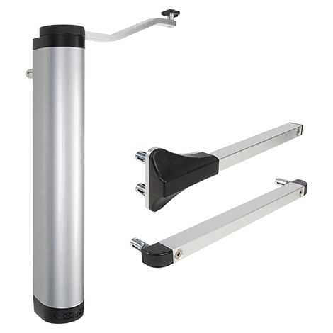 VERTICLOSE-2-SILV Ferme-portail hydraulique jusqu'à 150 kg LOCINOX