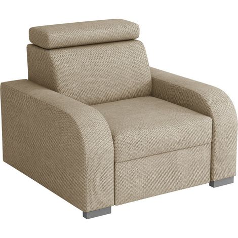 Sillón Ovos, Crown 2, 85x0x100cm, Tapiz, Patas: Plástico, Madera, 0