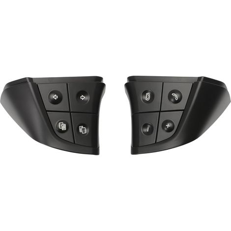 Lntyq Lot de 2 boutons de commande au volant multifonctions 1648207910 pour W164 W251 W245 - Pour classe GL ML B/R gauche et droite