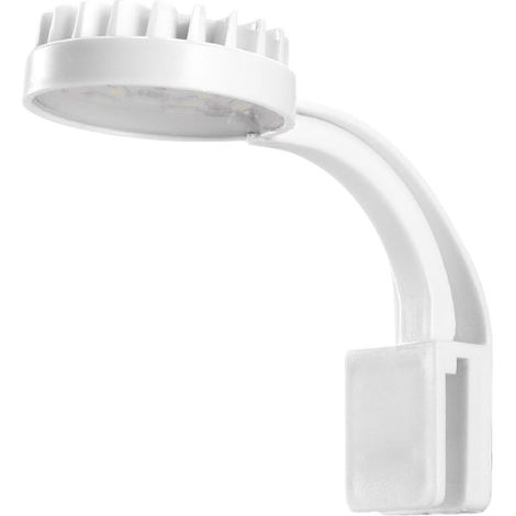 Petite Lampe LED pour Nano Aquarium - LEDs Bleu et Blanc, USB, Haute Luminosité - Blanc (1/4)