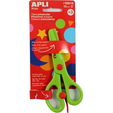 Ciseaux pour enfant - Dès 3 ans - 13 cm - Apli