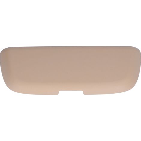 Boîte de rangement pour lunettes de voiture, support pour lunettes de soleil et de vue, accessoire compatible avec Cayenne/Panamera, beige (1/5)