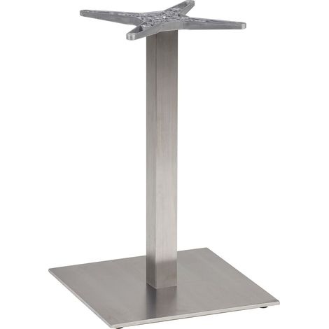 Plattentischgestell Salzach-1-Bar Tischgestell Höhe 720 mm Edelstahl satiniert
